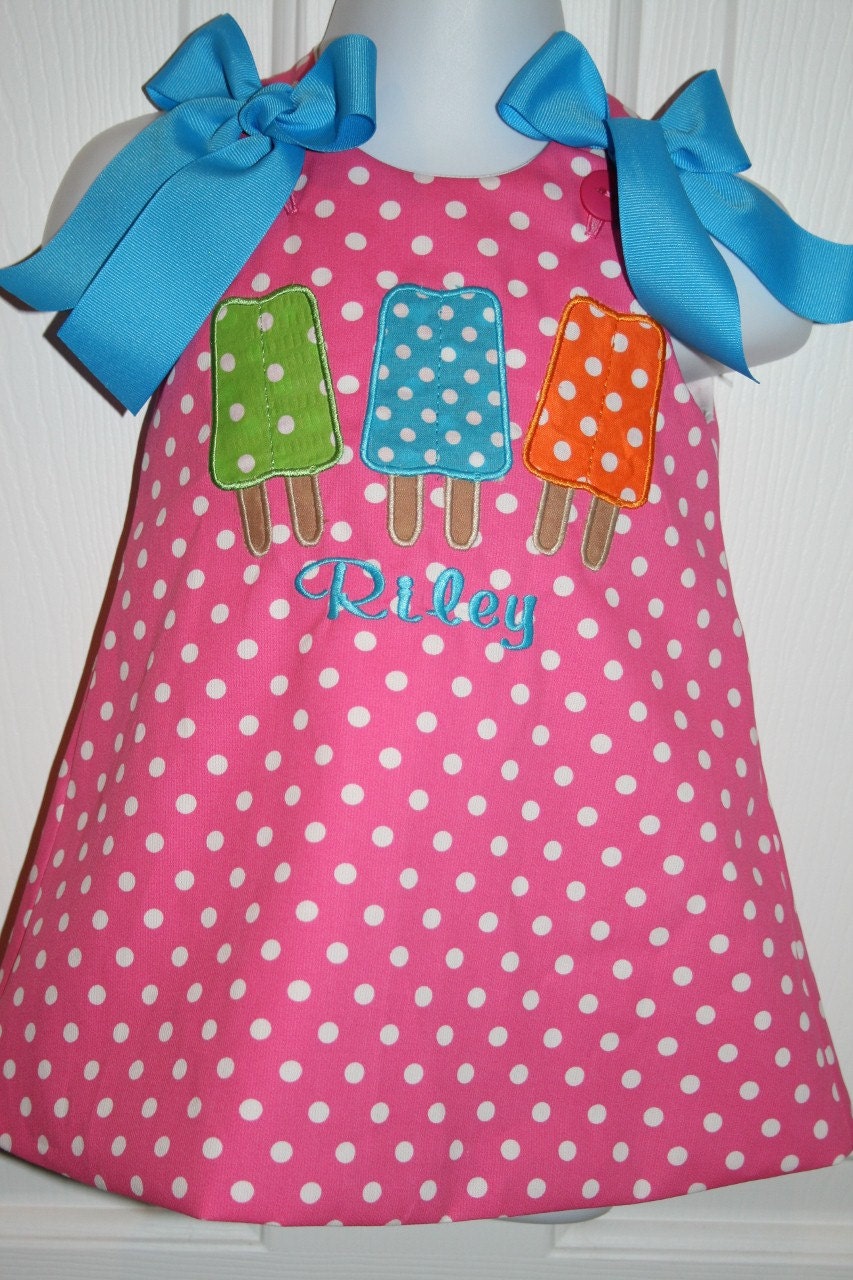 Popsicle Dress Size 6mo to 5T