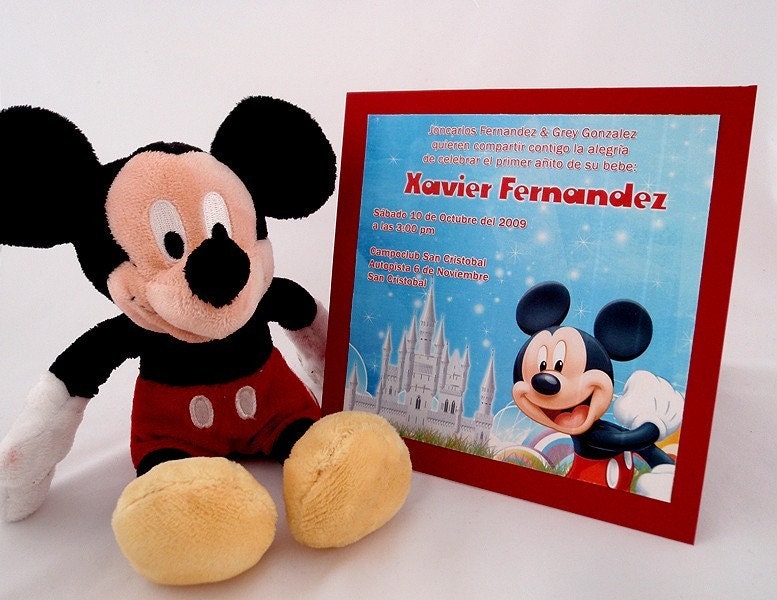 Mickey Mouse Invitations Il_170x135