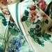 Floral striped chintz vintage  4 yards