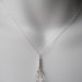 Wire Whisk - Handmade Sterling Charm Necklace