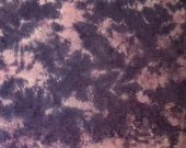 Hand Dyed Fabric - Purple Mountains - One Yard