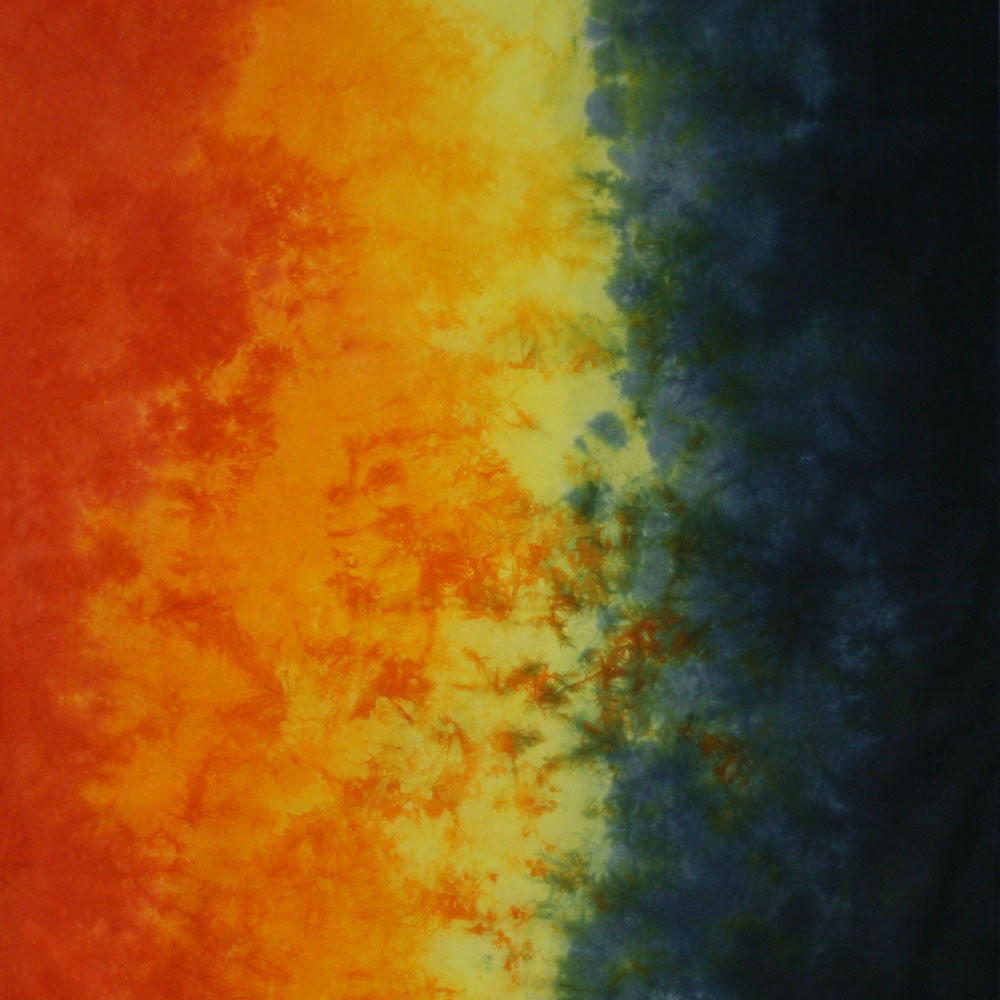 Hand Dyed Fabric - Rappahannock Sunset Gradient