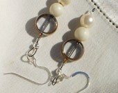 Matte and Shiny Pearls with Gold and Crystal