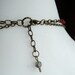 Patina Envelope Locket Layered Necklace - Je t'aime