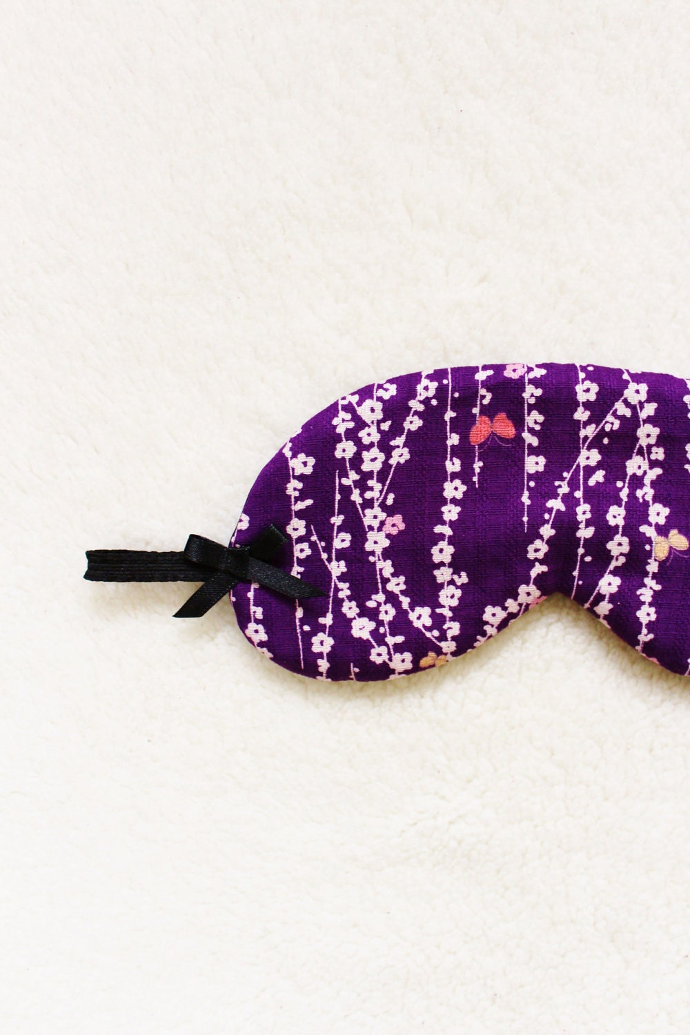 Kimono Printed Silk Eye Mask/style CHOUCHOU