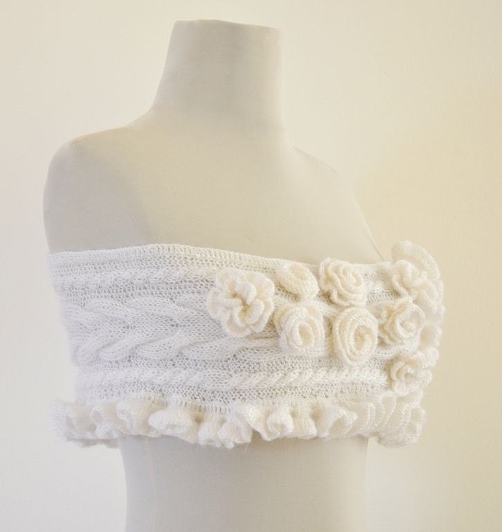 White Mohair Capelet Hand Knit Wedding Wrap For Brides And Bridesmaids