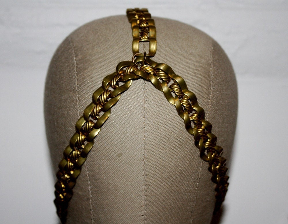Majestic Empress Gold Chain Headpiece