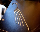 Warwick Bar Chain Spike Ear Cuff