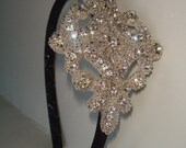 Rhinestone Headband- SPELLBOUND, Bridal Headband, Headband, Hair Accessories, Crystal Headband, Bridesmaid,  Bridal,  Accessories, Wedding