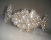 Bridal Headpiece, Rhinestone Headband-Duchess, headband, Bridal Headband, Wedding Headpiece, crystal headband