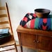 Vintage Pendleton Style Fleece Blanket