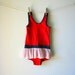 Adorable Vintage Tutu Skirt Swimsuit