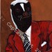 Frank Sinatra Skunk Original Signed Art Print