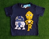 Sewing Wars - Art-D2 & See-3PO Toddler T-Shirt