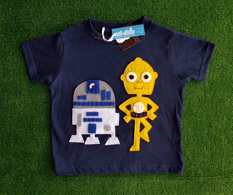 Sewing Wars - Art-D2 & See-3PO Toddler T-Shirt