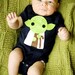 Sewing Wars - Baby Youda Infant Bodysuit and Baby Rattle Combo