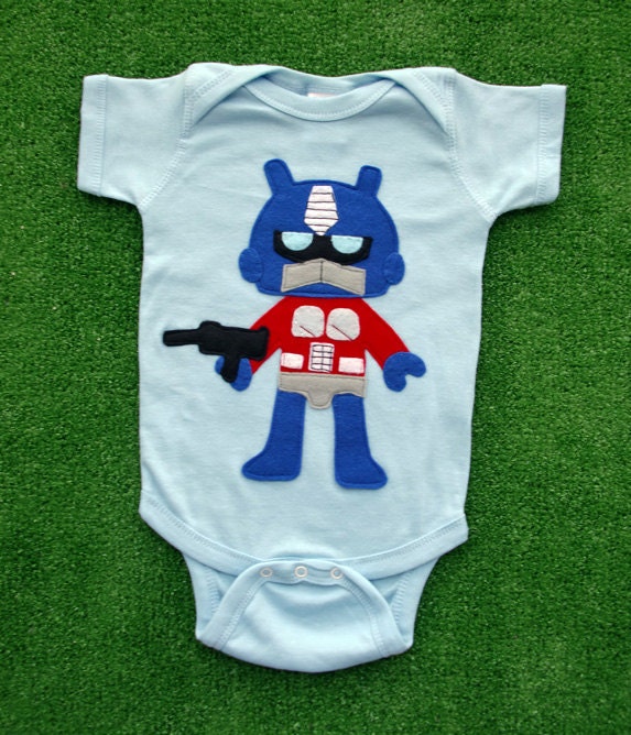 Giant Mega Robot Infant Bodysuit