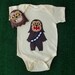 Sewing Wars - Baby Chewbaboo Infant Bodysuit and Rattle Combo