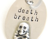 Sterling Silver "Death Breath" Dog or Cat ID Tag