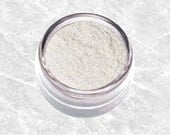 Mineral Eyeshadow WHITE PEARL Natural snow satin shimmer Eye shadow liner ivory lace powder sheer snow highlight Makeup TiaraLx Full Size
