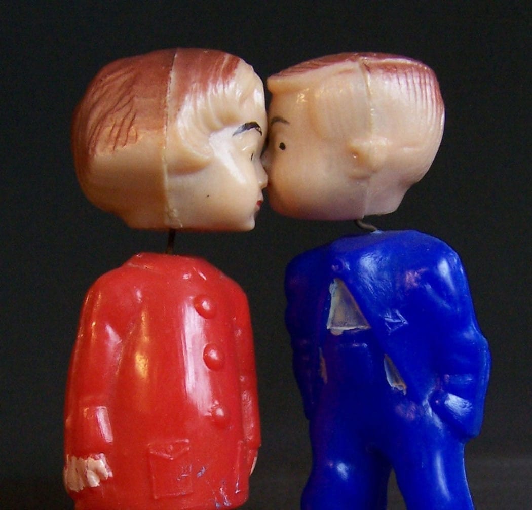 1950s KISSING DOLLS PAIR by FavoriteCollectibles on Etsy