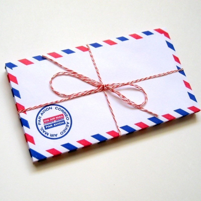 10 Retro Inspired New Airmail Envelopes