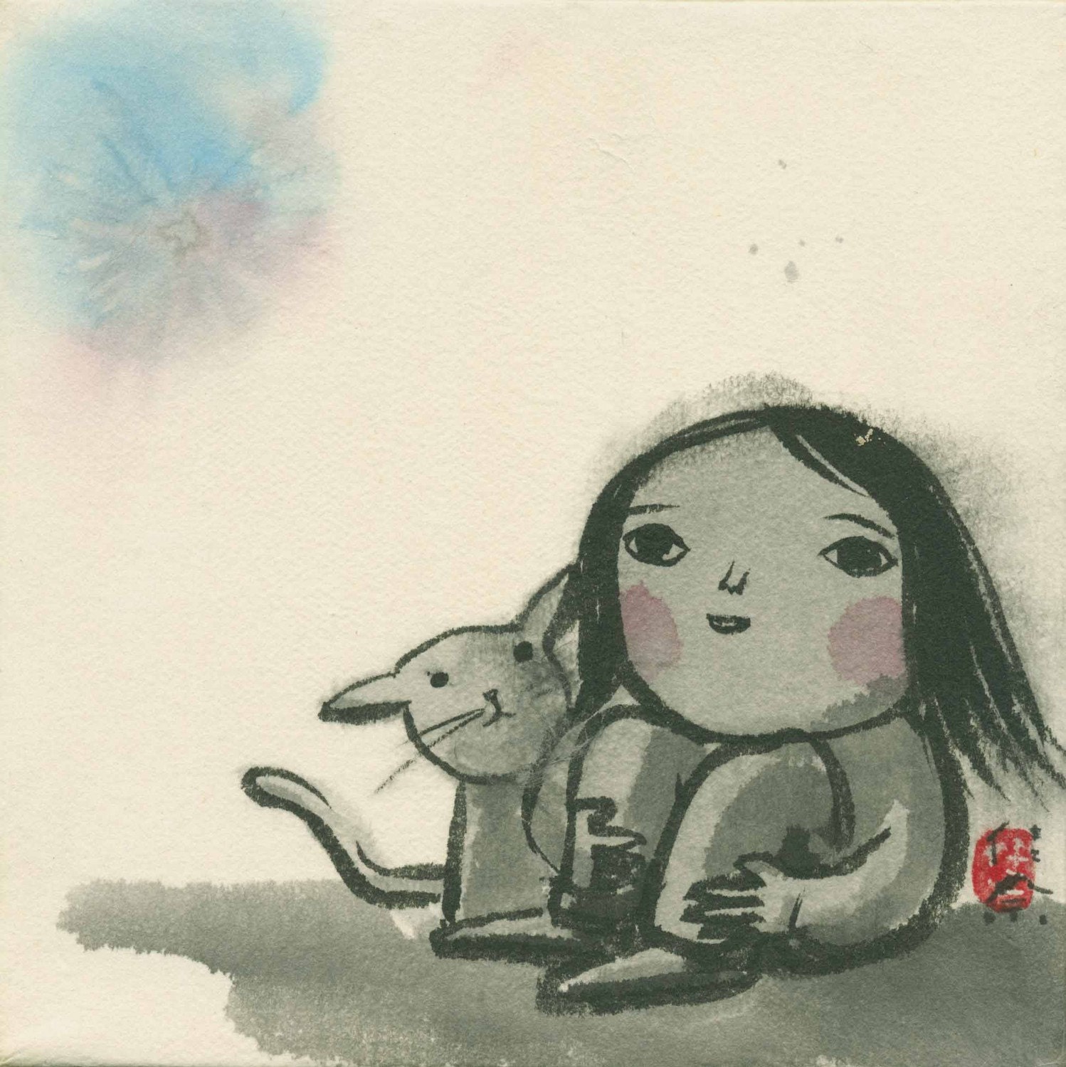 it might be mommy - limited edition archival print