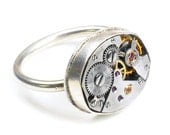 Petite Ebel - Steampunk Sterling Silver Ring