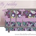 Pretty Paisley baby bedding with bumper set , fitted sheet and crib skirt    custom made to order