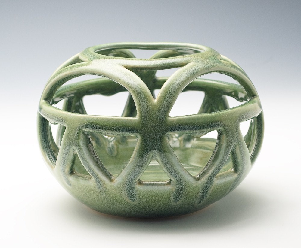 SALE - Soft Green Candlelight