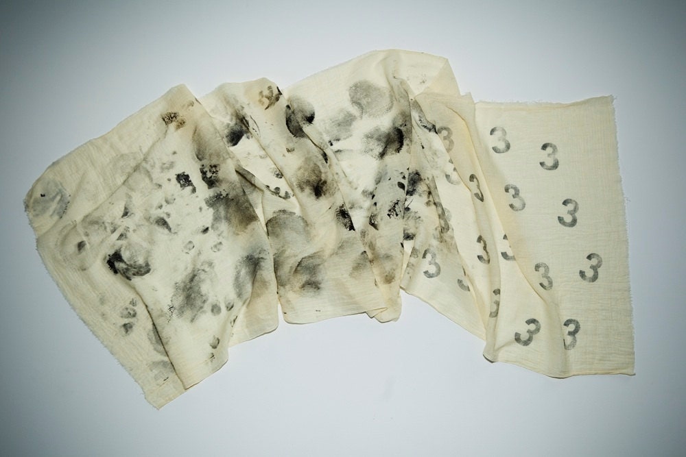 Cotton hand printed shawl