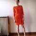 Boatneck Dress Medium Organic Cotton Knit