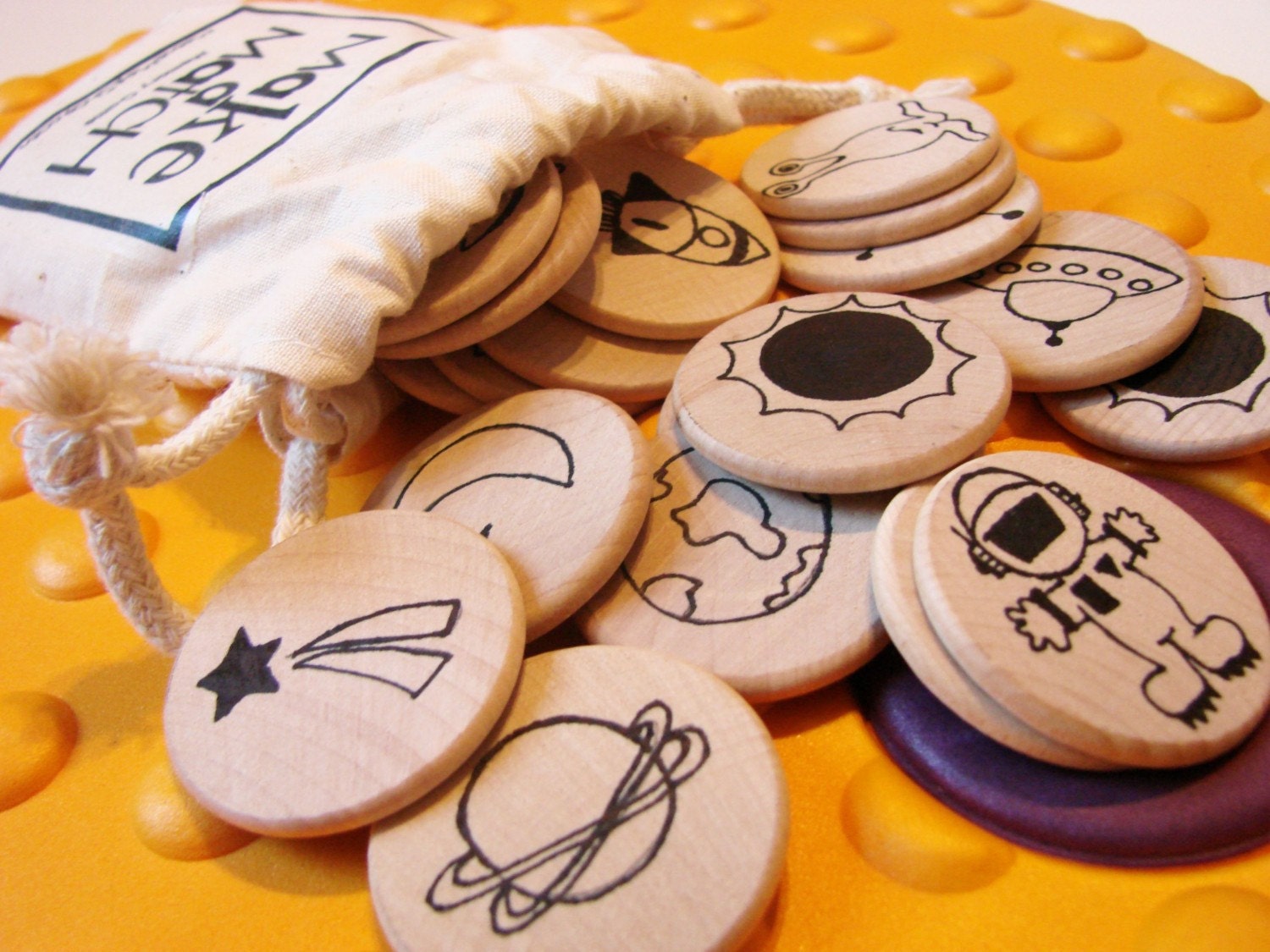 Make a Match - Space Edition - A Montessori and Waldorf Inspired Matching and Memory Game
