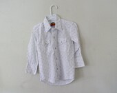 vintage western shirt for little boys