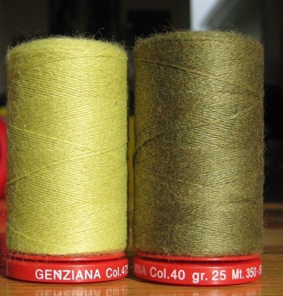 New Genziana Wool Thread for Wool Applique and by quiltingacres