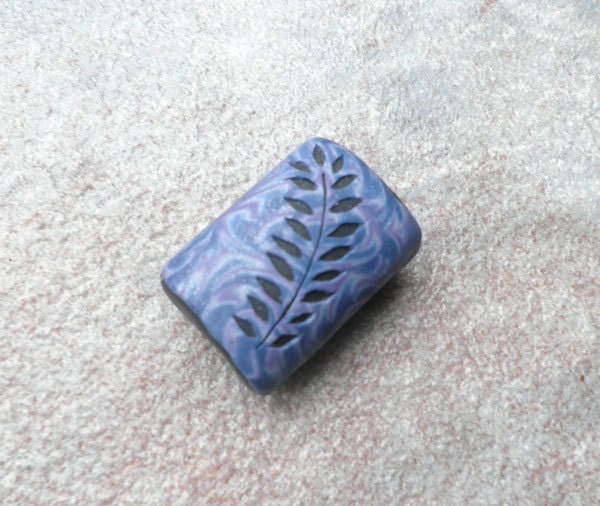 Midsummer's Eve - polymer clay focal bead