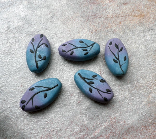 Fade - polymer clay bead set