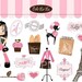 0021 Paris Collage Sheet-Printable PDF