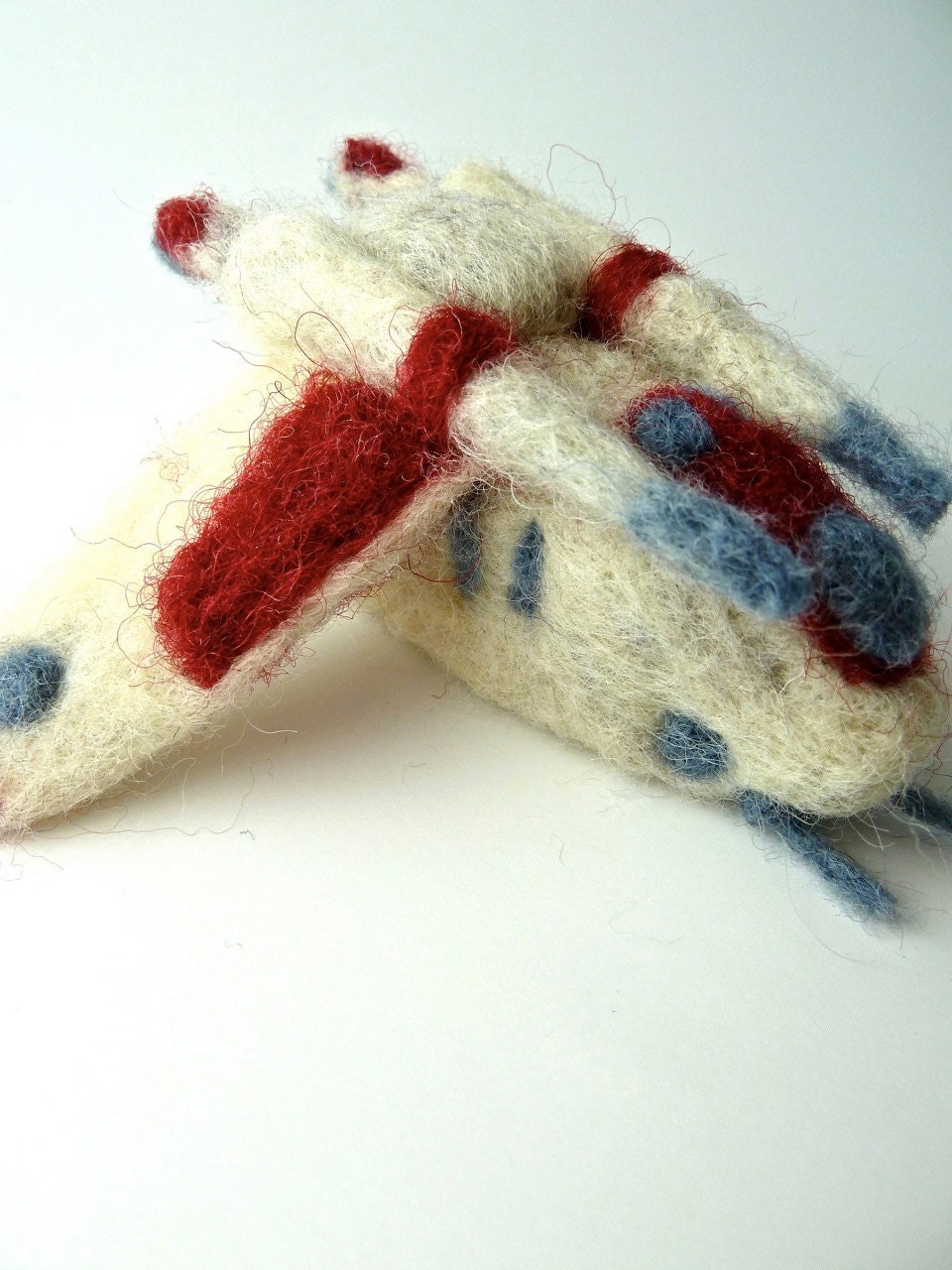 Republic Attack Gunship, Wool Felted STAR WARS ornament, decoration made to order
