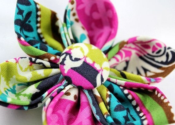 Pink Dog Collar Flower Set - Farmer's Market