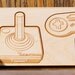 Retro Game Controller Solid Maple Puzzle