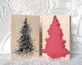 Scribble Tree rubber stamp from oldislandstamps