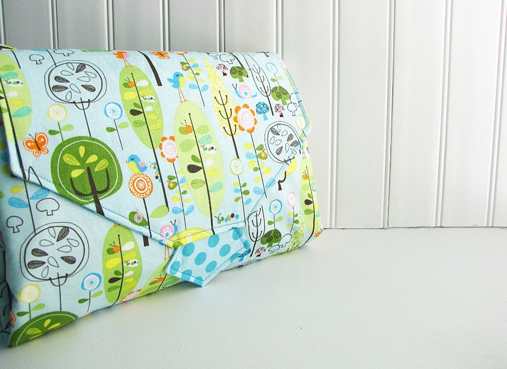 Diaper Clutch - Diaper Changing Pad Clutch - CUSTOM - Made to Order