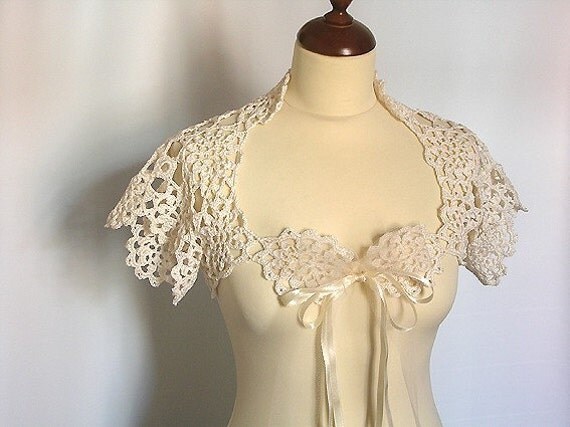 Off White Bridal Shrug