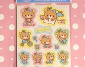 Bean Bean Colorful Sticker Sheet