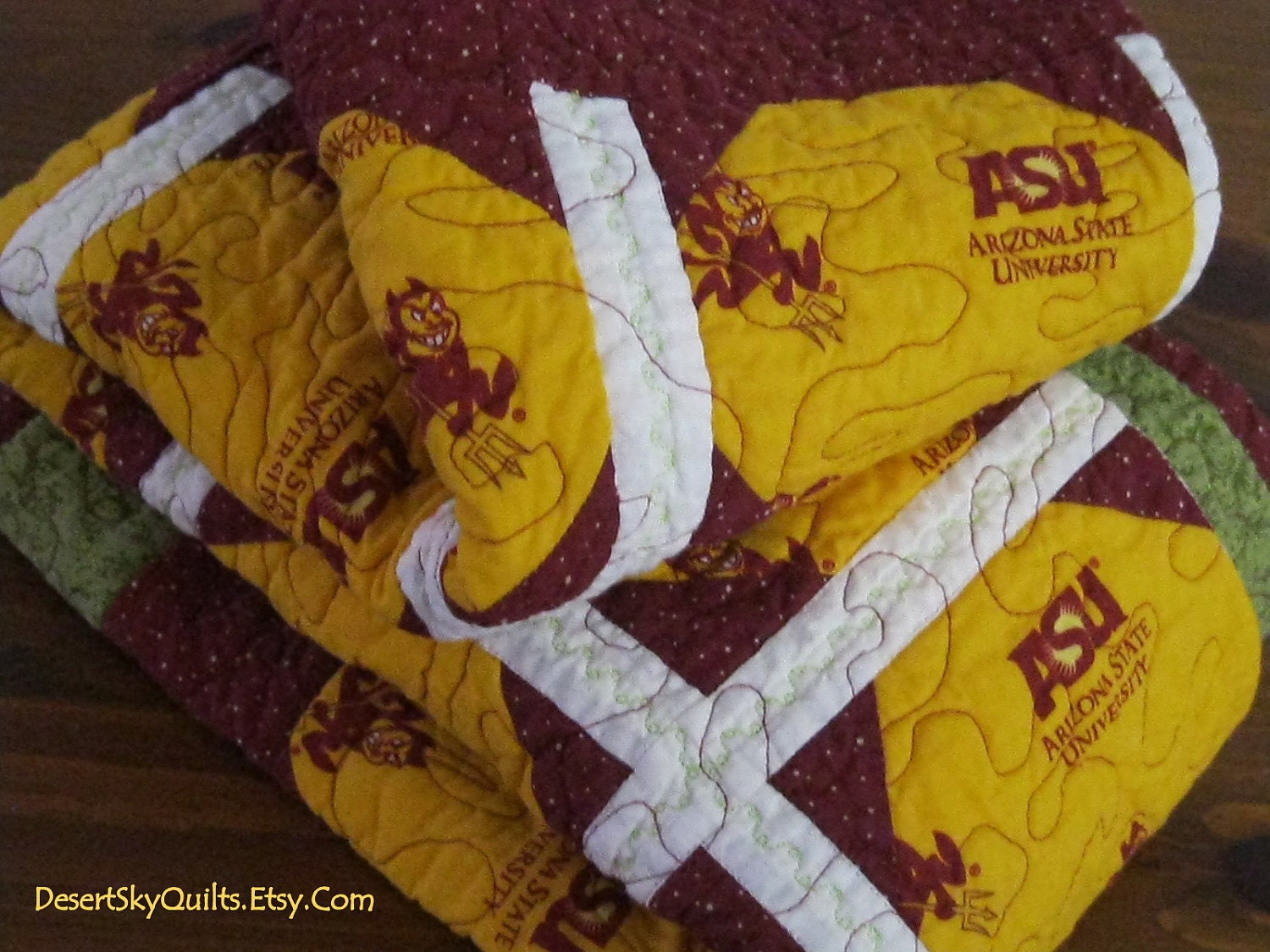 ARIZONA STATE Sun Devils Quilt - ASU