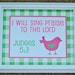 Girl 8x10 Art Print with Bible Verse for Bedroom  Nursery  Bathroom Playroom - Design your own