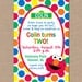 12 Personalized and Printed Boy or Girl Red Monster Street Invitations with envelopes