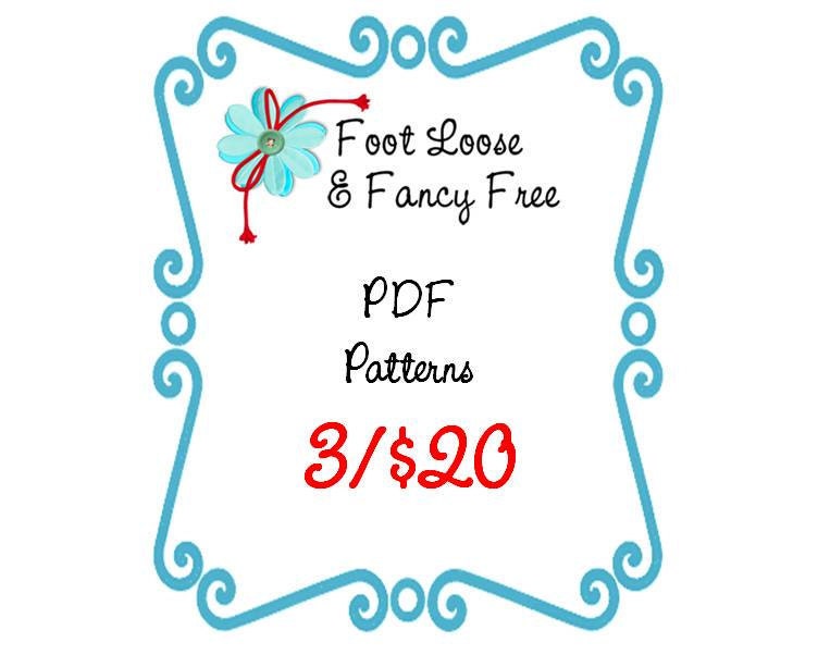 3 PATTERNS for 20 DOLLARS - PDF Downloadable Printable Easy Beginner Supplies Children Clothing
