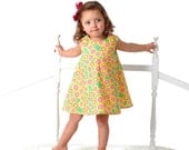 New SEW GIRLY Tutu Dress Pattern PDF Size 12 months - 6 child Easy Beginner Sewing Tutorial Instant Download Handmade Pattern